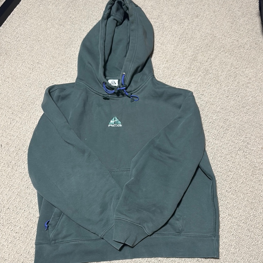 Men's ACG Therma Fit Green Hoodie